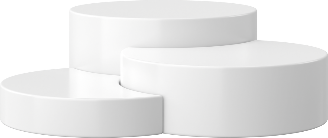 Product display. Display stand. 3D element.